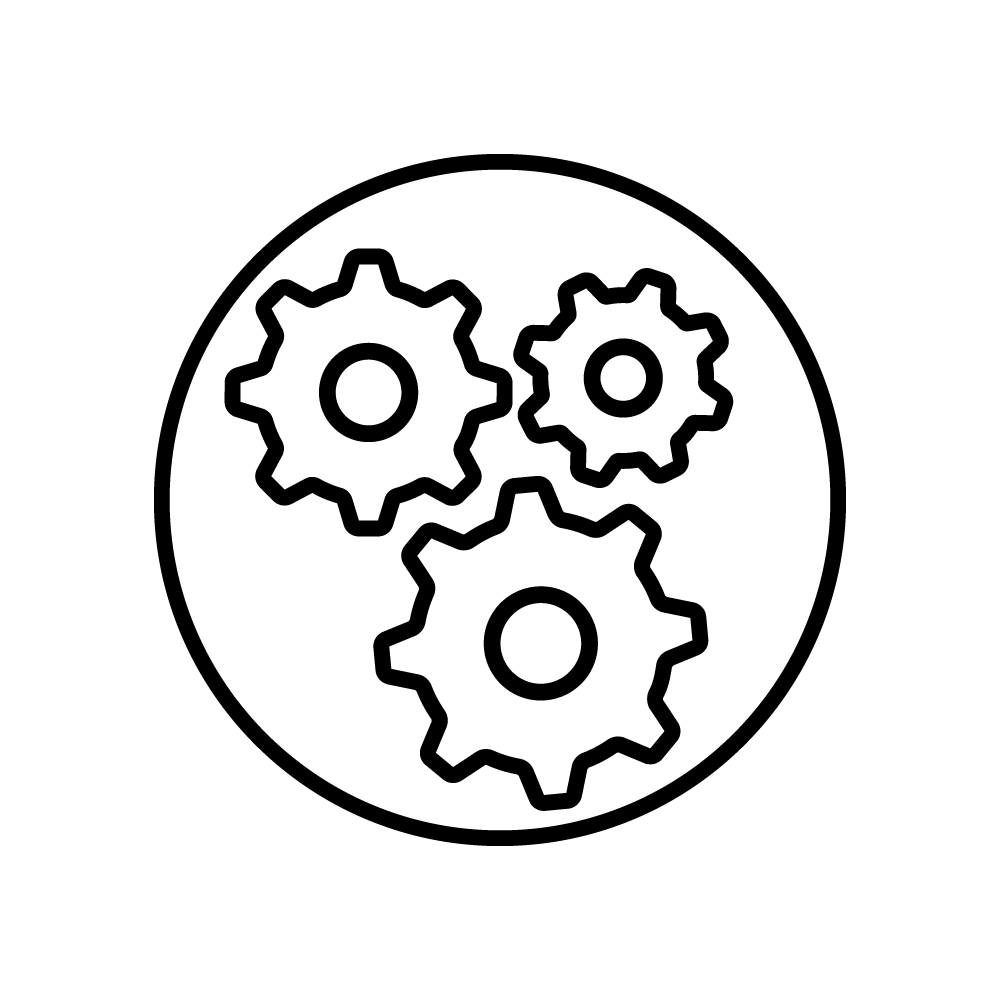 New technologies icon
