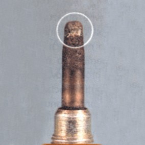 dimples-on-probe-tip