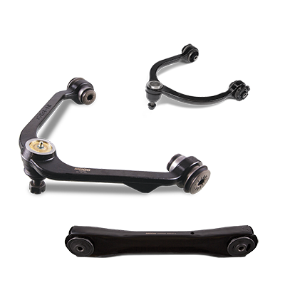 Three views of MOOG Control Arms