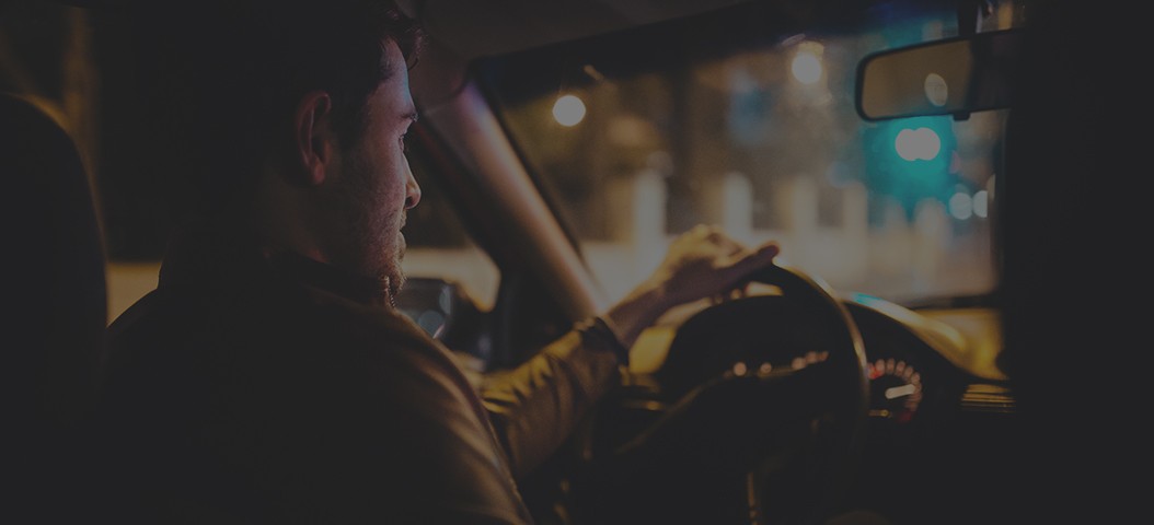 Man-In-Car-at-Night