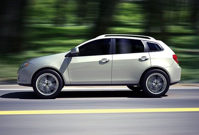 SUV-on-the-Road