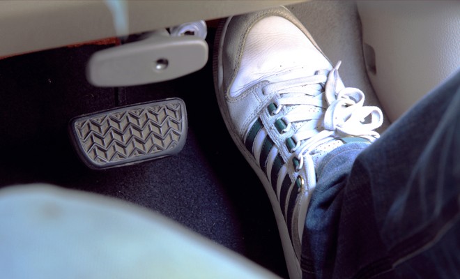 Foot-Pushing-On-The-Gas-Pedal